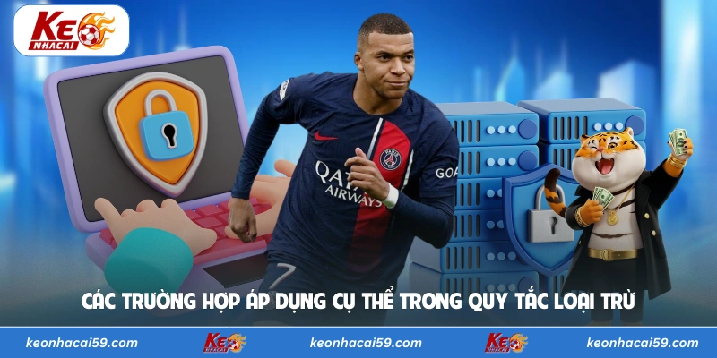 Các trường hợp áp dụng cụ thể trong quy tắc loại trừ 