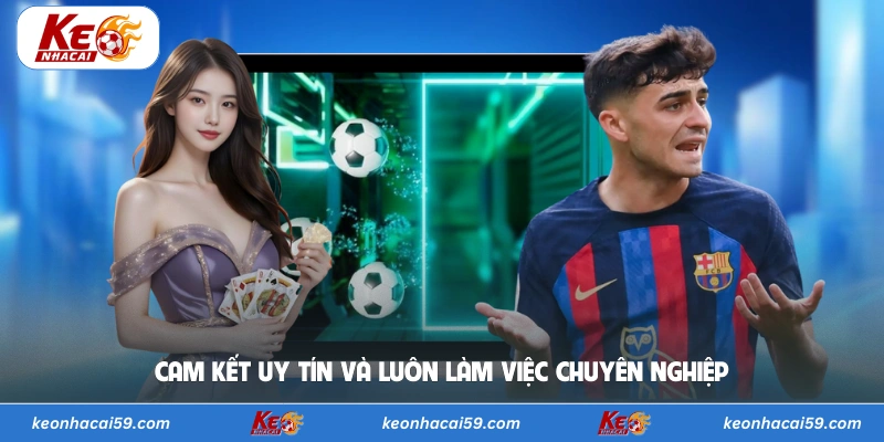 Cam kết uy tín và luôn làm việc chuyên nghiệp 