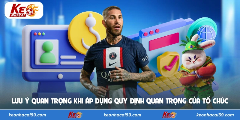 Lưu ý quan trọng khi áp dụng quy định quan trọng của tổ chức 