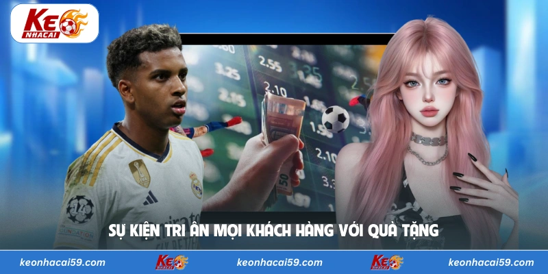 Sự kiện tri ân mọi khách hàng với quà tặng