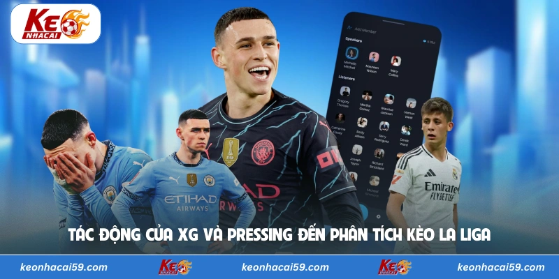 Tác động của xg và pressing đến phân tích kèo La Liga