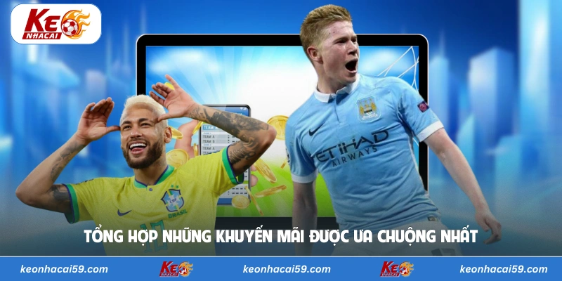 Tổng hợp những khuyến mãi được ưa chuộng nhất