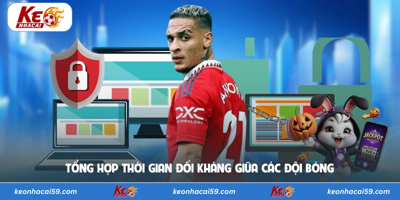Tổng hợp thời gian đối kháng giữa các đội bóng 